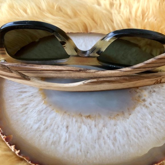 Woodzee Sierra Polarized UV Wood Sunglasses